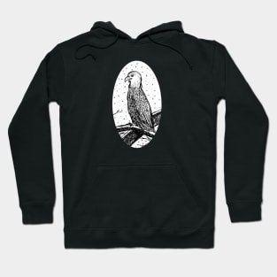 Eagle in Snow - Small Hoodie